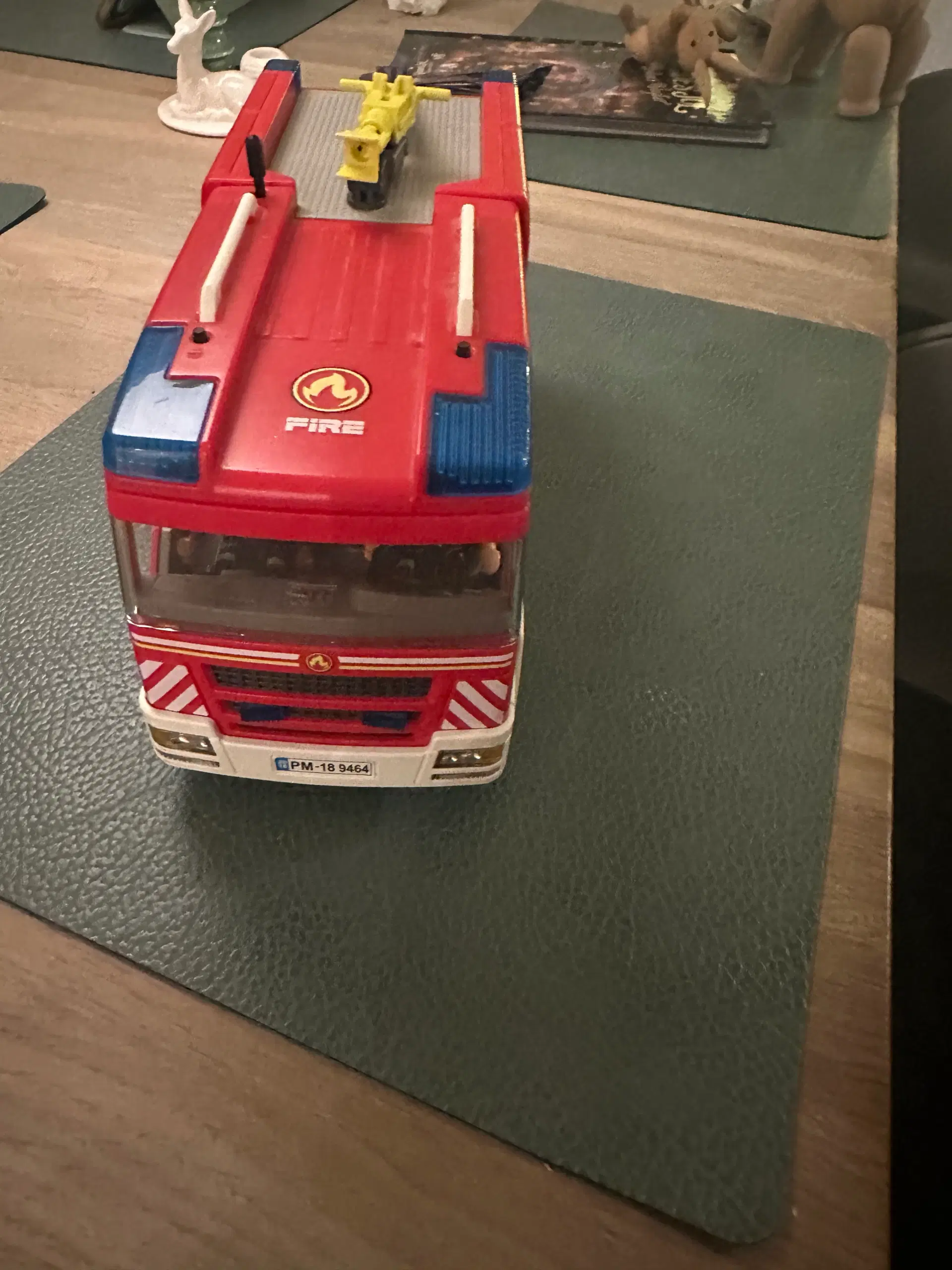 Stor Playmobil brand og redning pakke