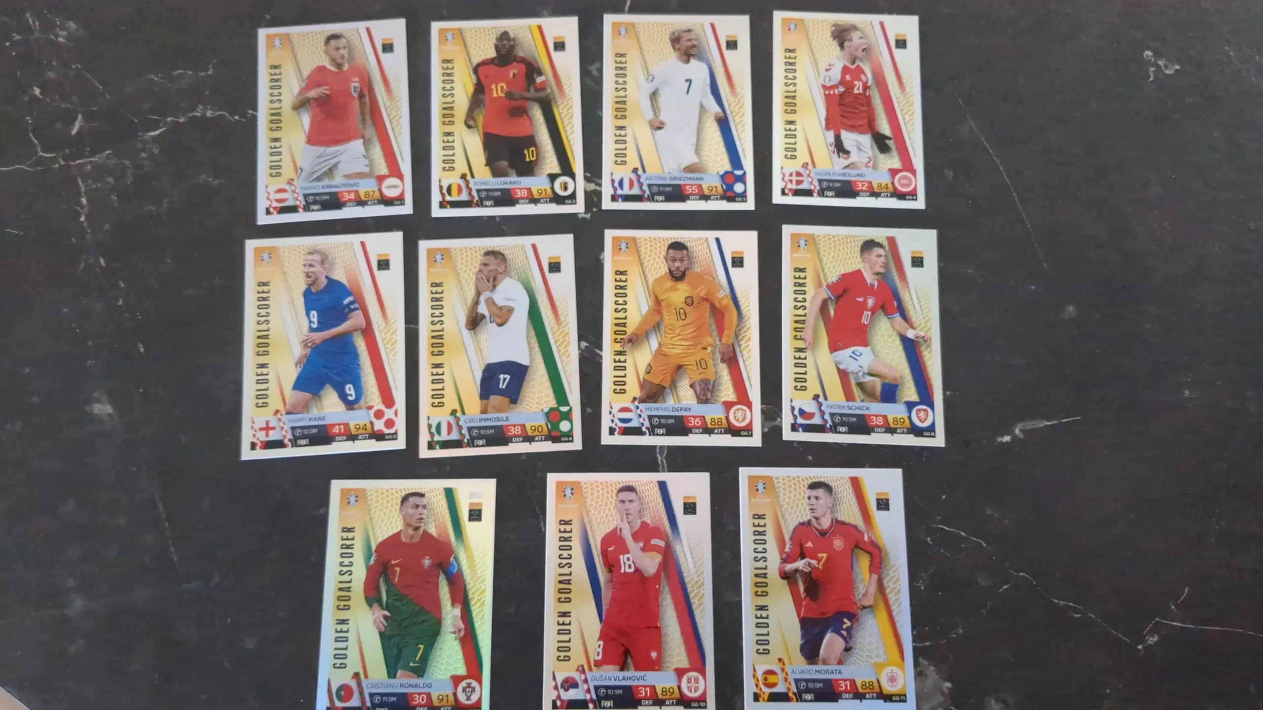 Match Attax EM 2024 fodboldkort Bytte