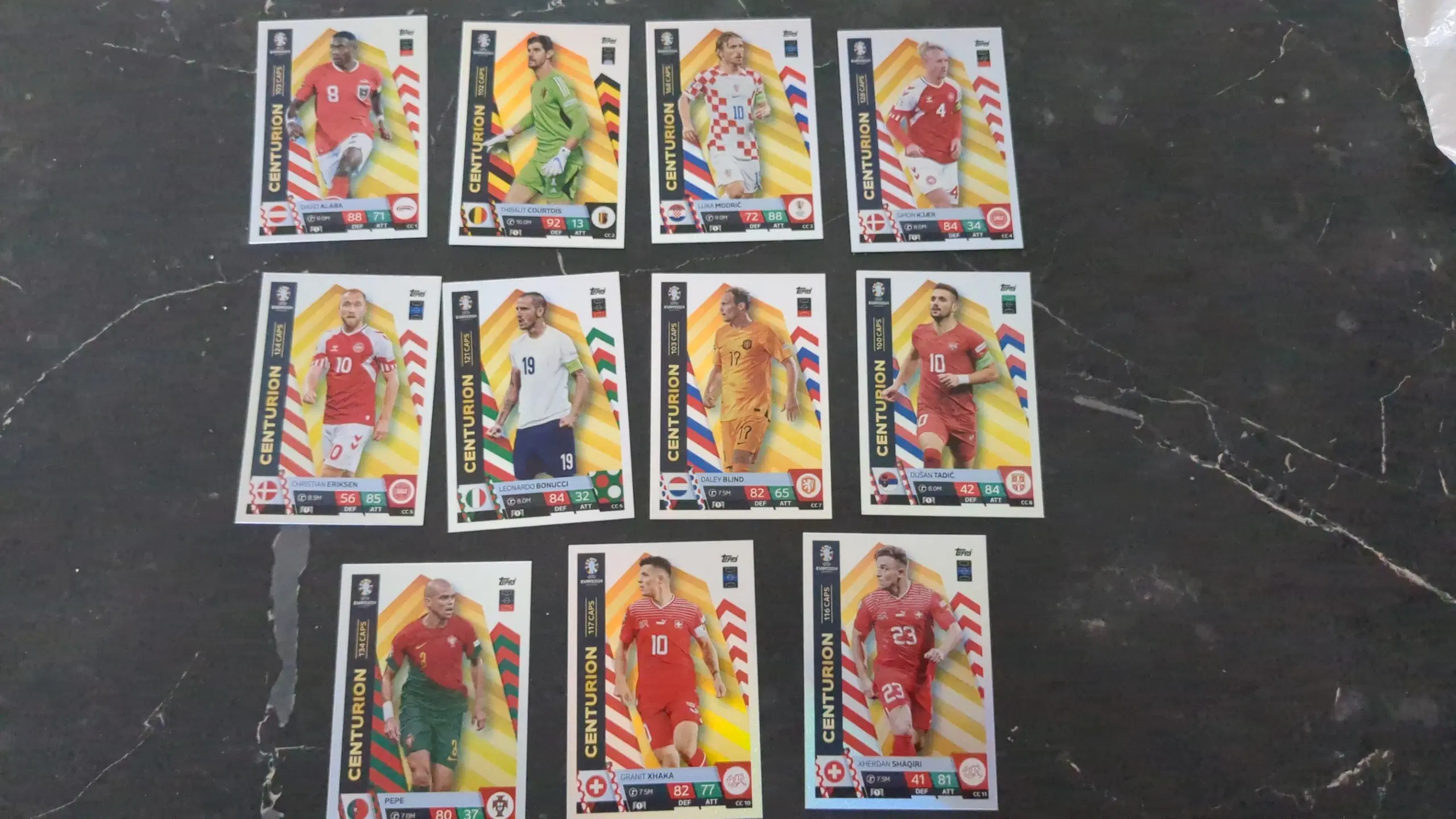 Match Attax EM 2024 fodboldkort Bytte