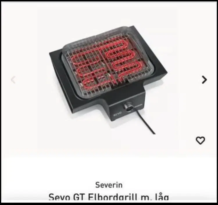 Grill  ovn SEVO/SMART/GT Severin effekt på 3000W