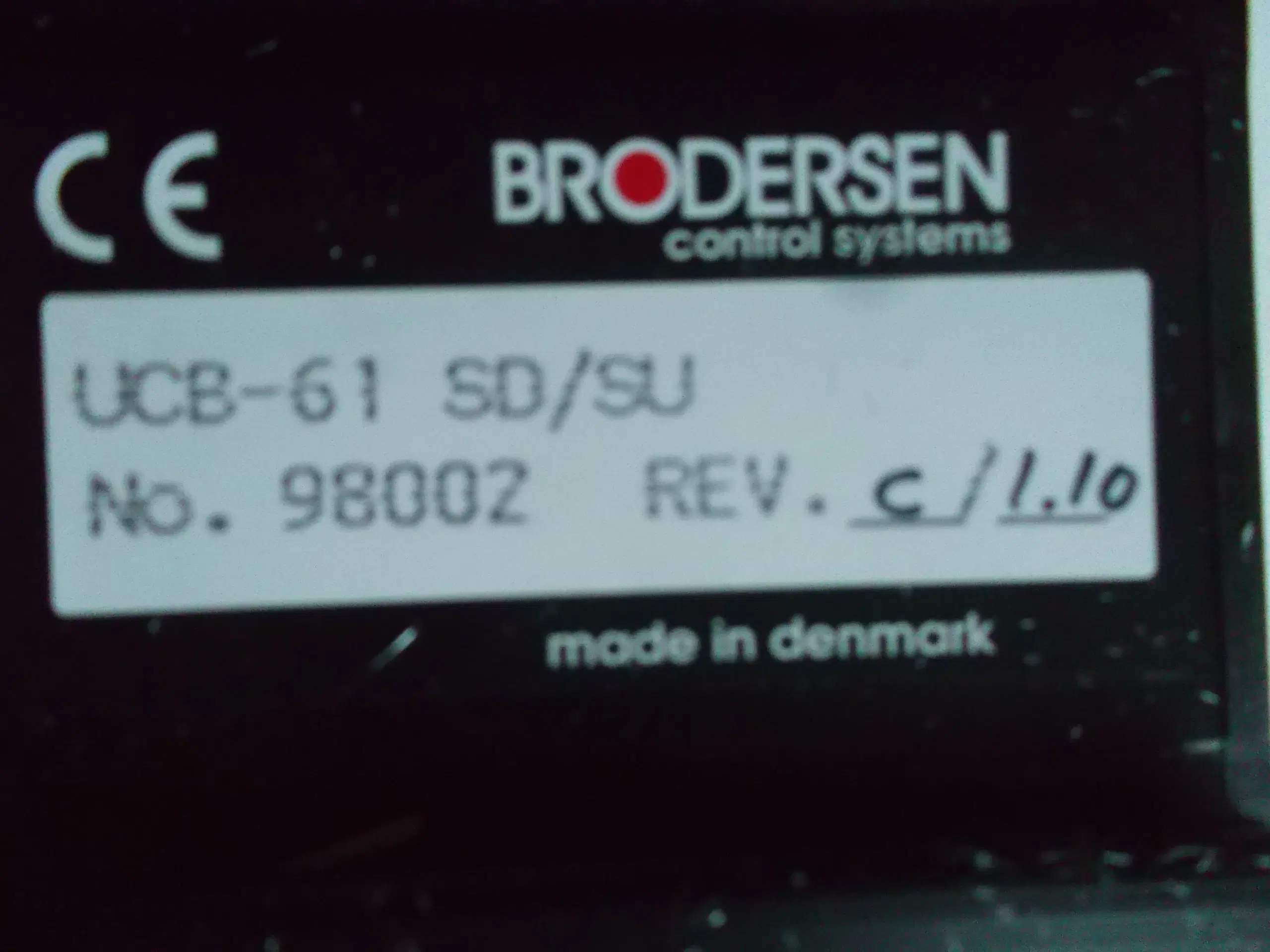 Brodersen Controls bitbus gateway modul UCB-61