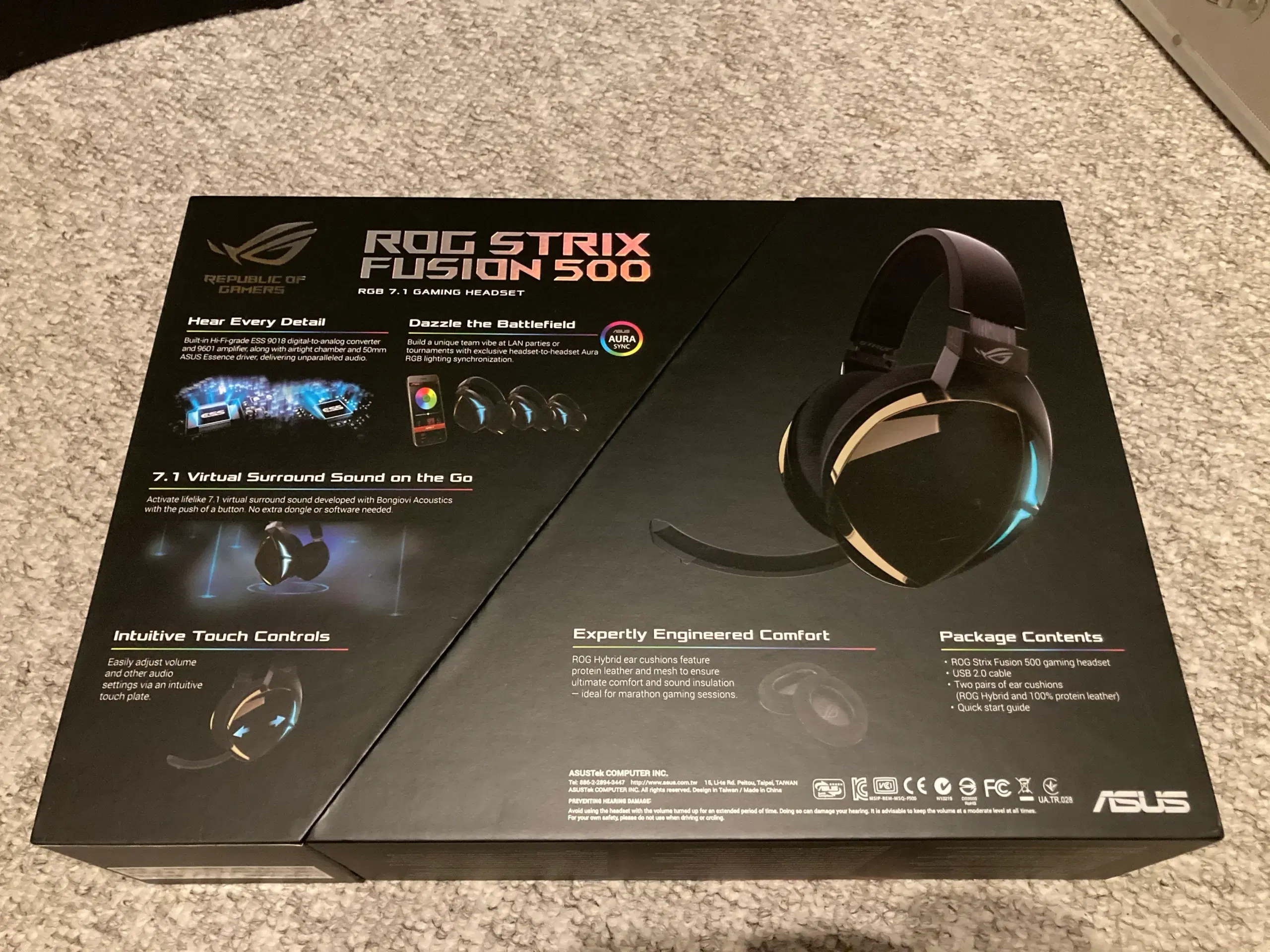 ASUS ROG Strix Fusion 500 gaming headset