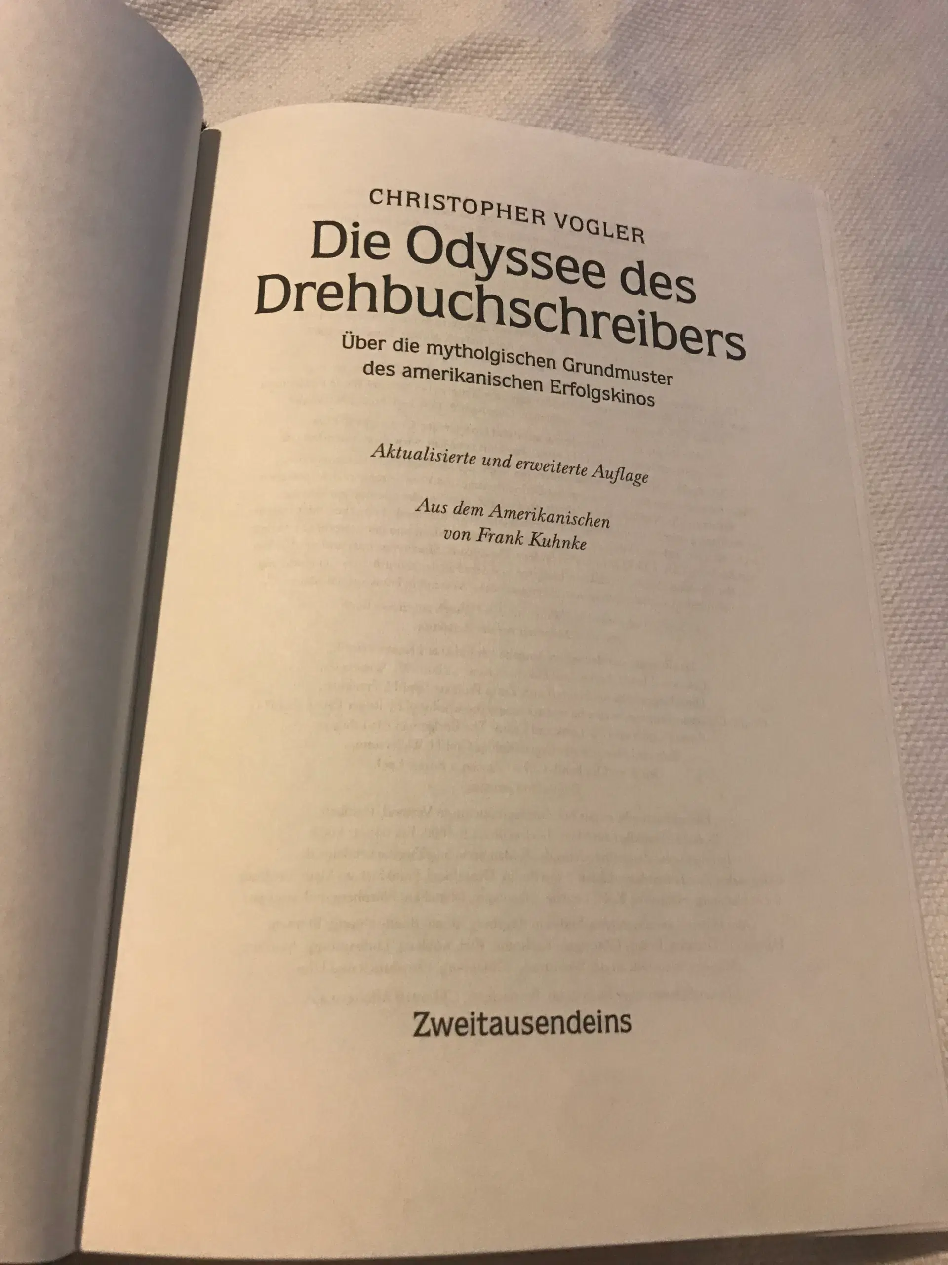 Die Odyssee des Drehbuchschr Christopher Vogler