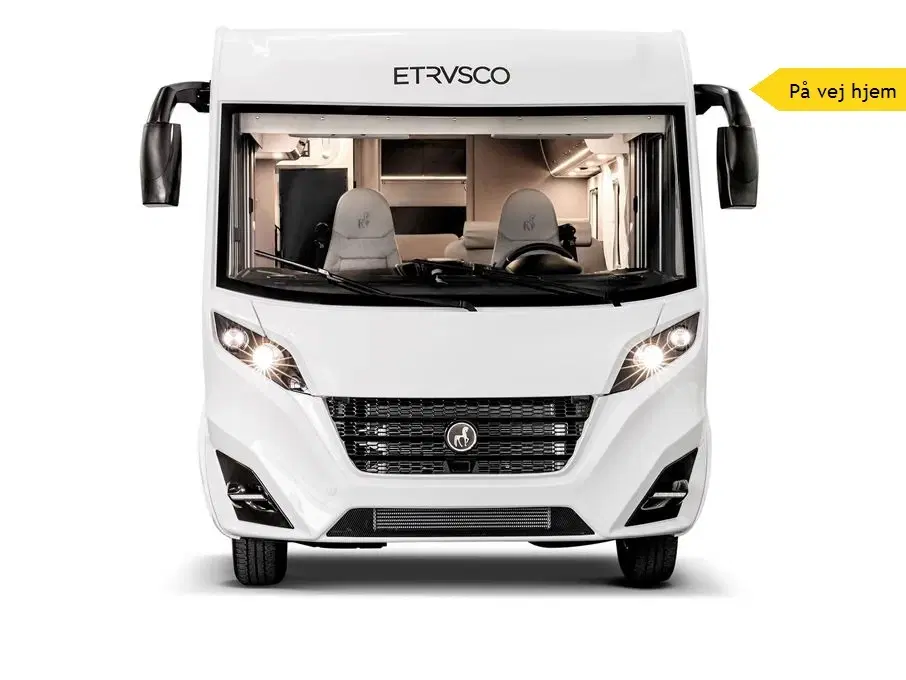 2024 - Etrusco I 7400 SBC Aut   Lækker integreret autocamper med automatgear fra Hinshøj Caravan