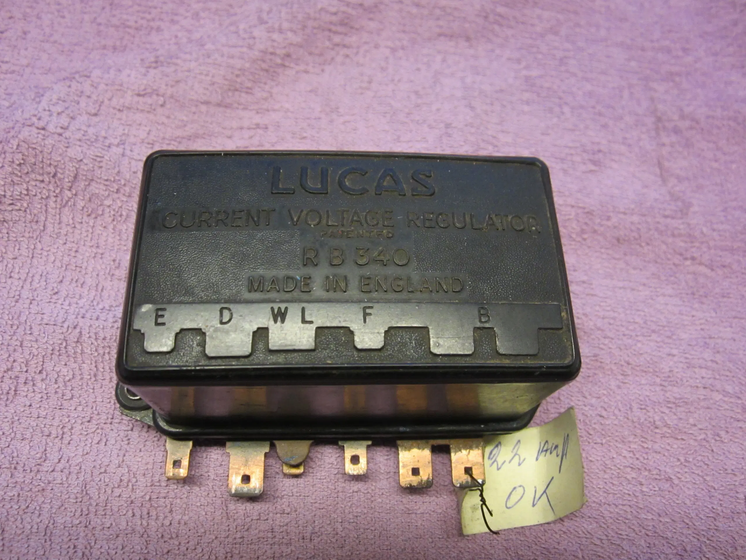 Bosch -- Lucas regulator