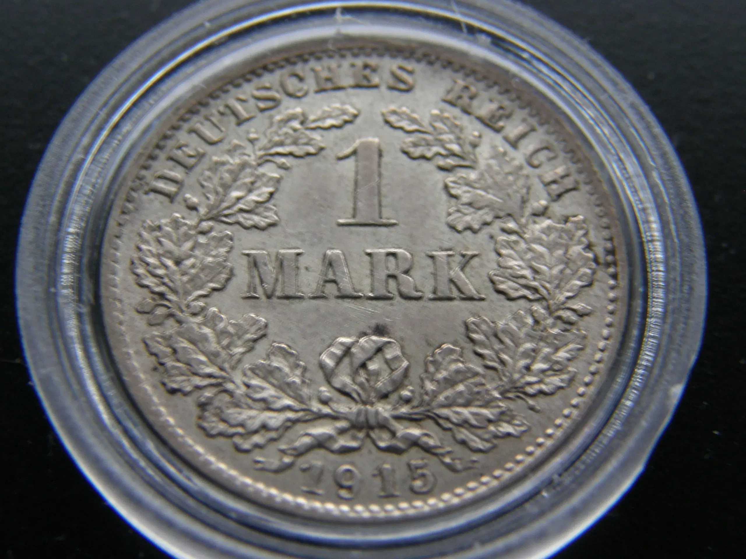 Tyskland  1 Mark  1915 D  Sølv  KM#14