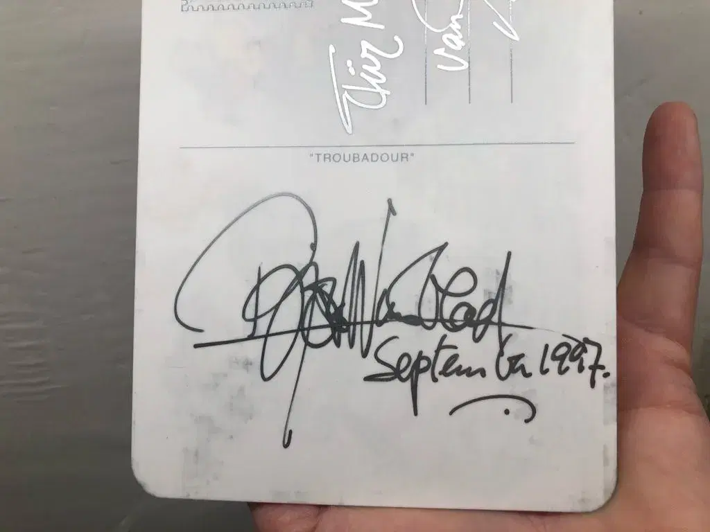 Wiinblad hånd signeret Rosenthal Karte