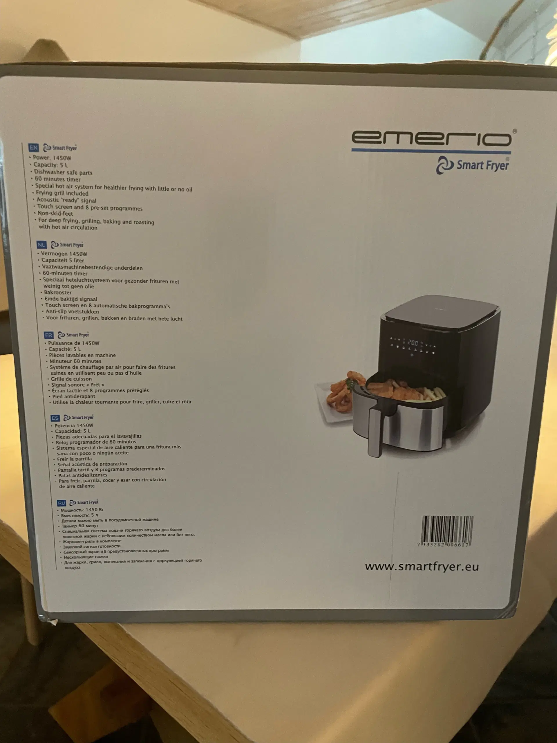 Emerio Smart Fryer 1450 W