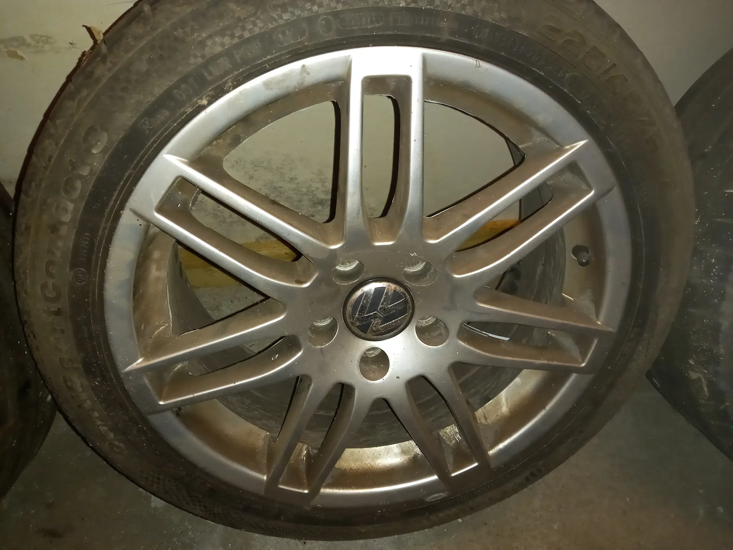 VW Alufælge 17" 5x105