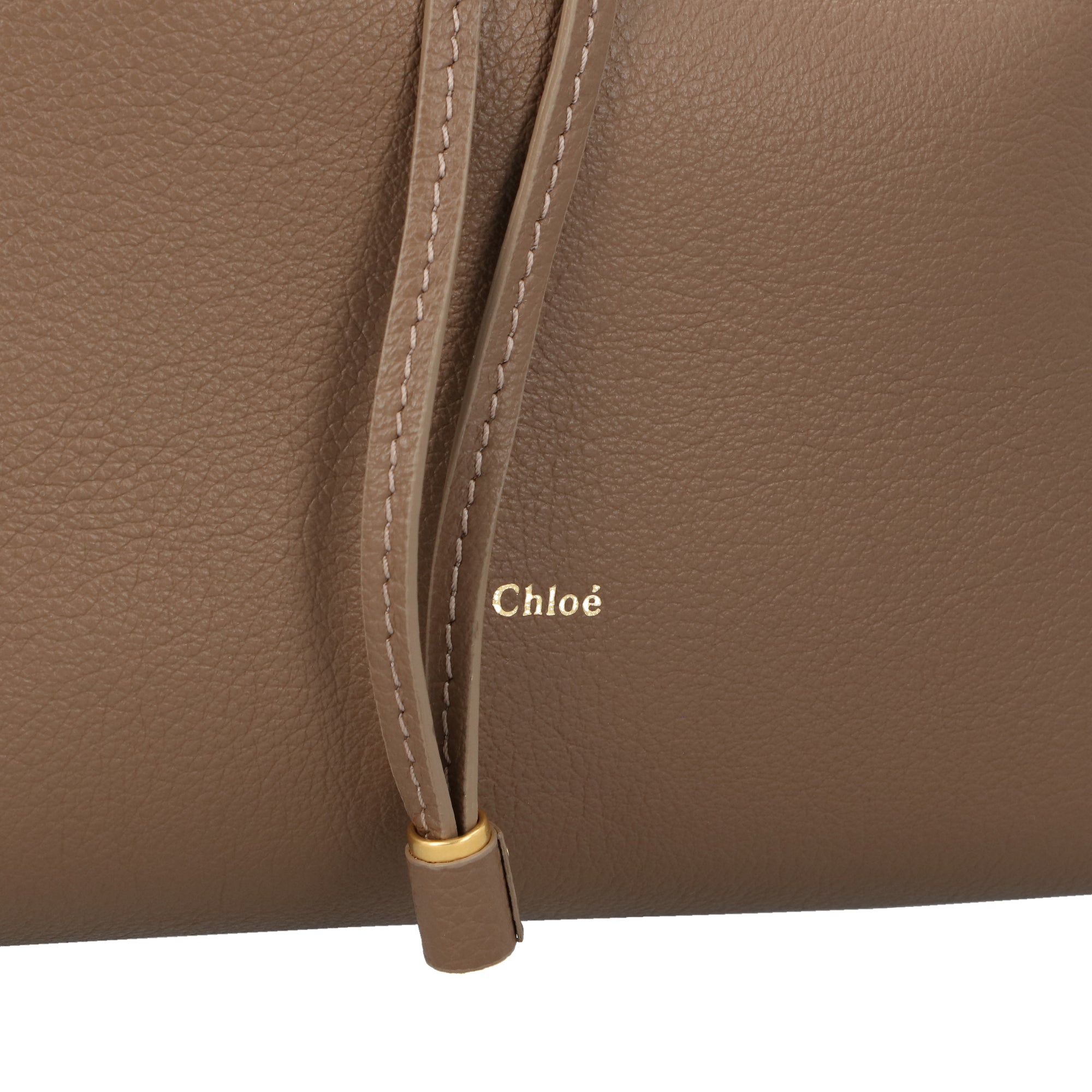 Chloe Chloé Brown Leather Marcie Bucket Bag brown | brown animal skin/calfskin