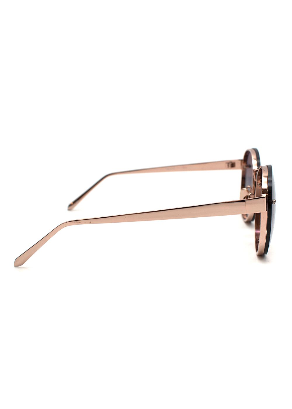 Preowned Linda Farrow Rose Gold Sunglasses acetate