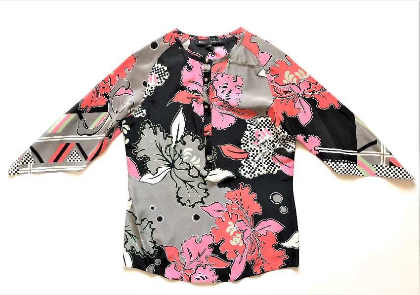 Preowned Bui de Barbara Bui floral print blouse Size XS Floral / Patterned silk