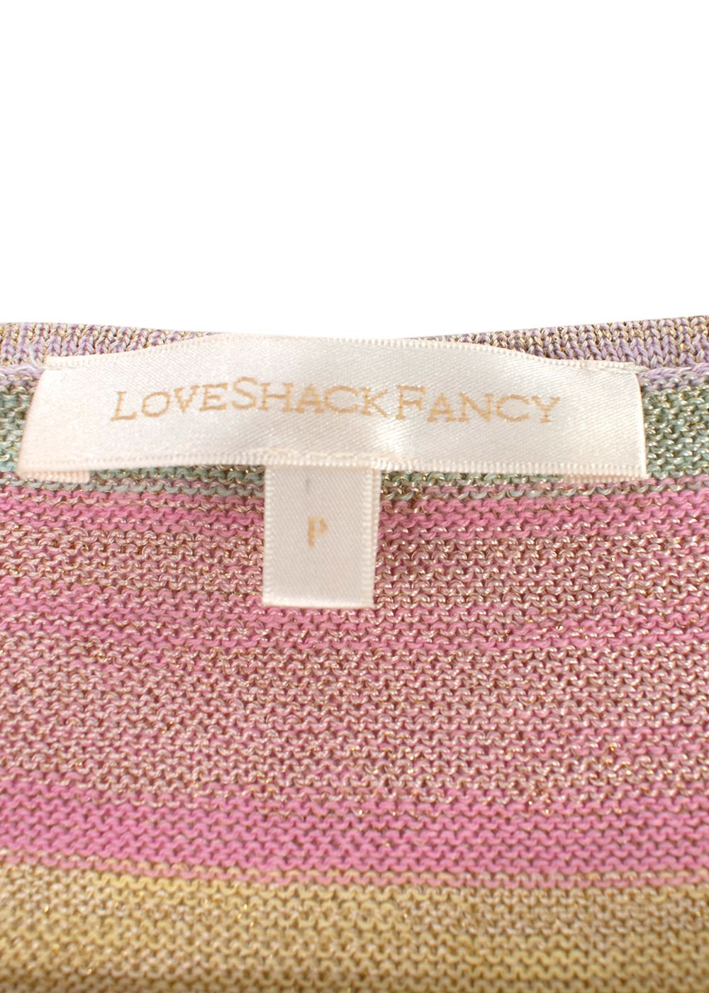 Love Shack Fancy Multi color Tank Top Size XS cotton