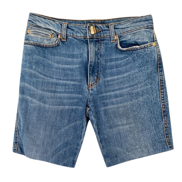 Preowned Roberto Cavalli Denim Shorts Size XS Blue cotton