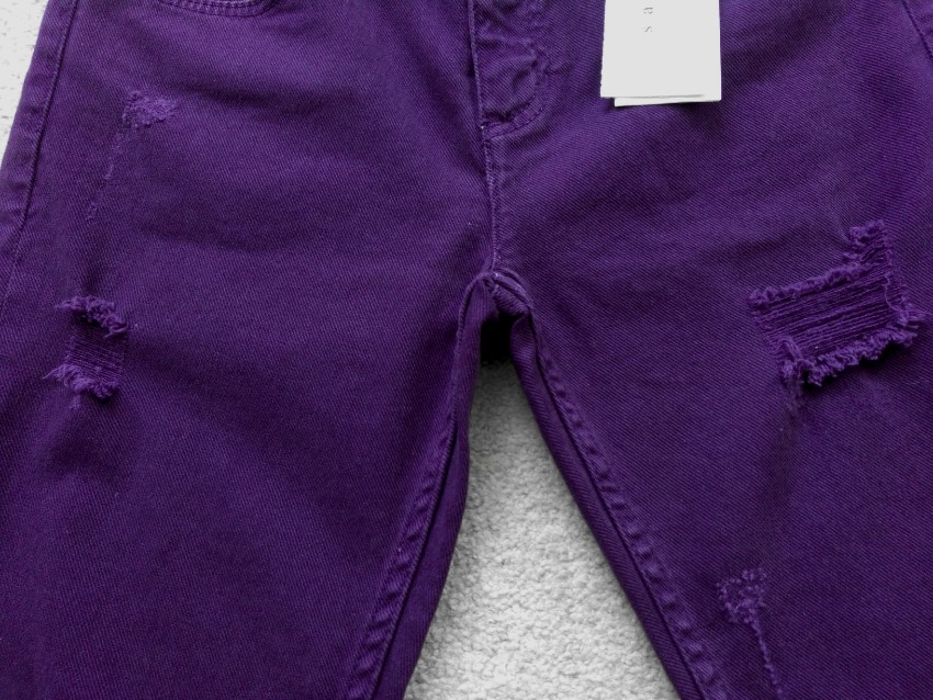 Sandro purple skinny jeans Size XS cotton