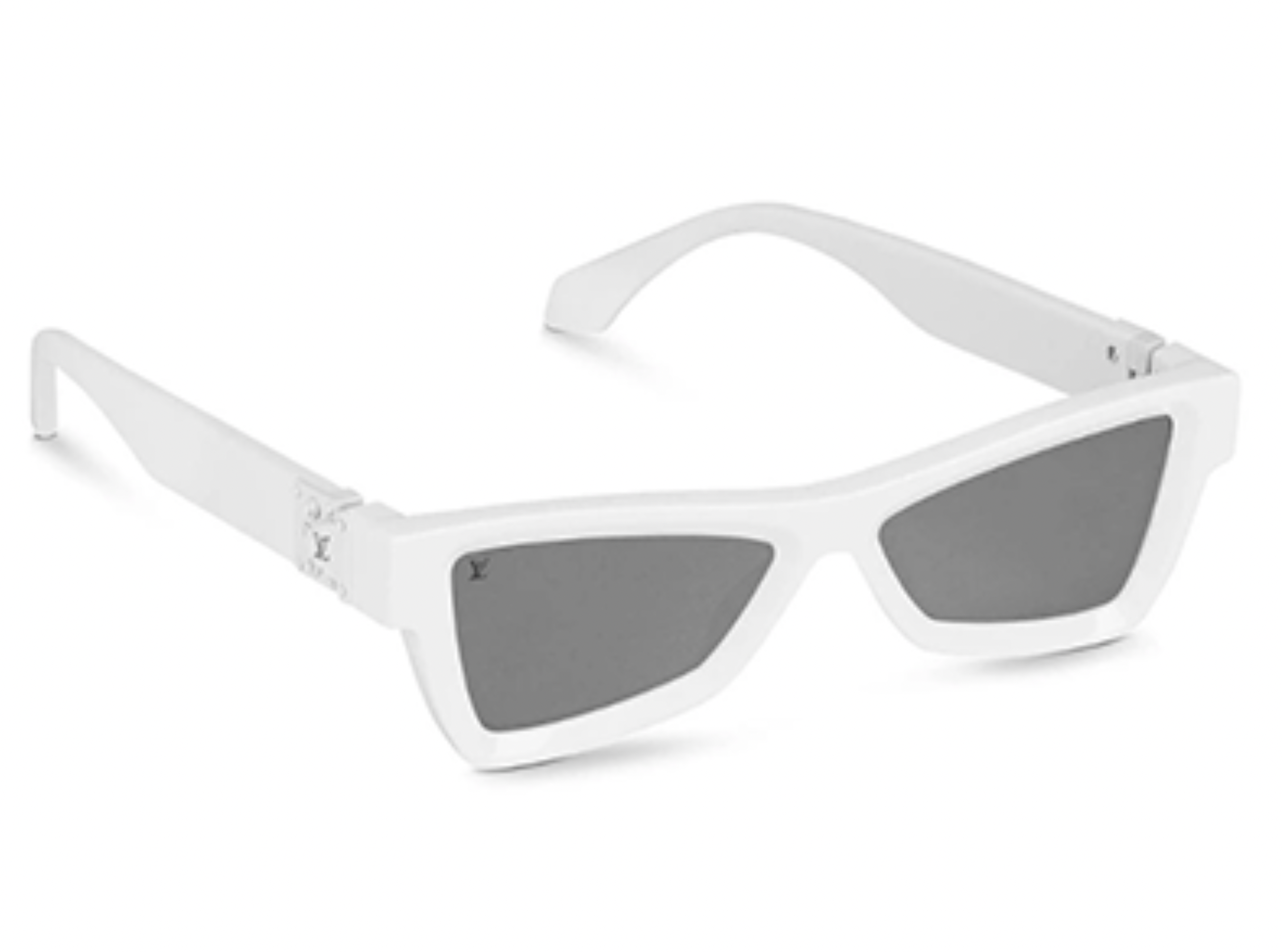 Preowned Louis Vuitton Skepticals White Sunglasses plastic