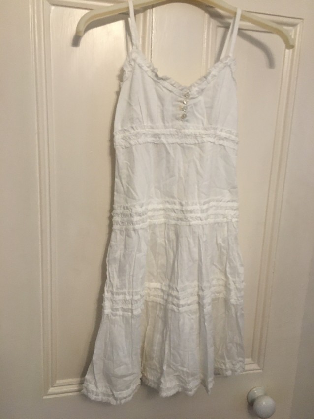 Boys Melissa Odabash Girls 6 Y Cotton Summer Dress Size 6 Years White