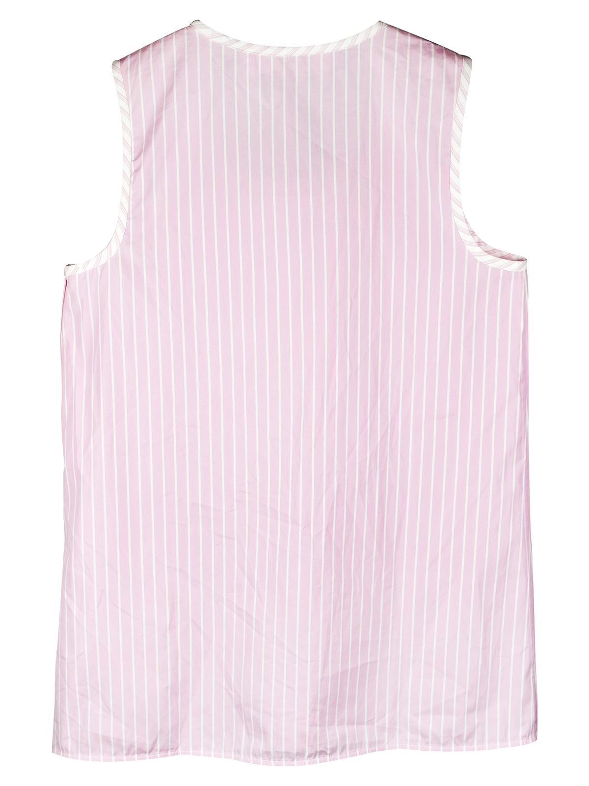 Victoria Beckham Candy Stripe Vest Size XS Pink cotton