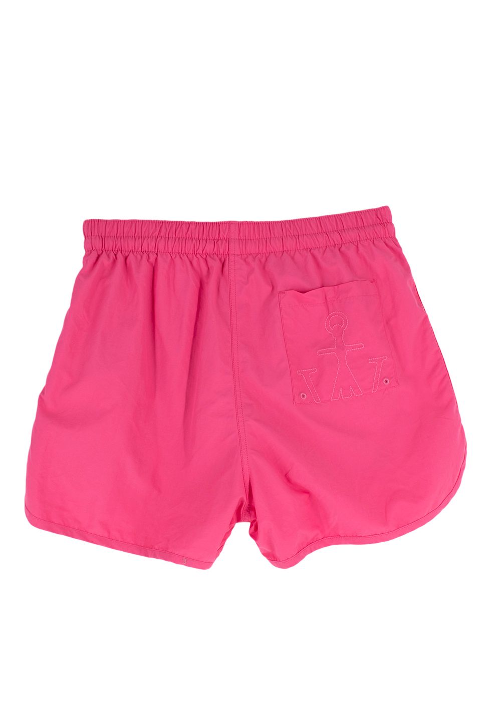 JW Anderson Pink Logo Printed Swim Shorts Size L