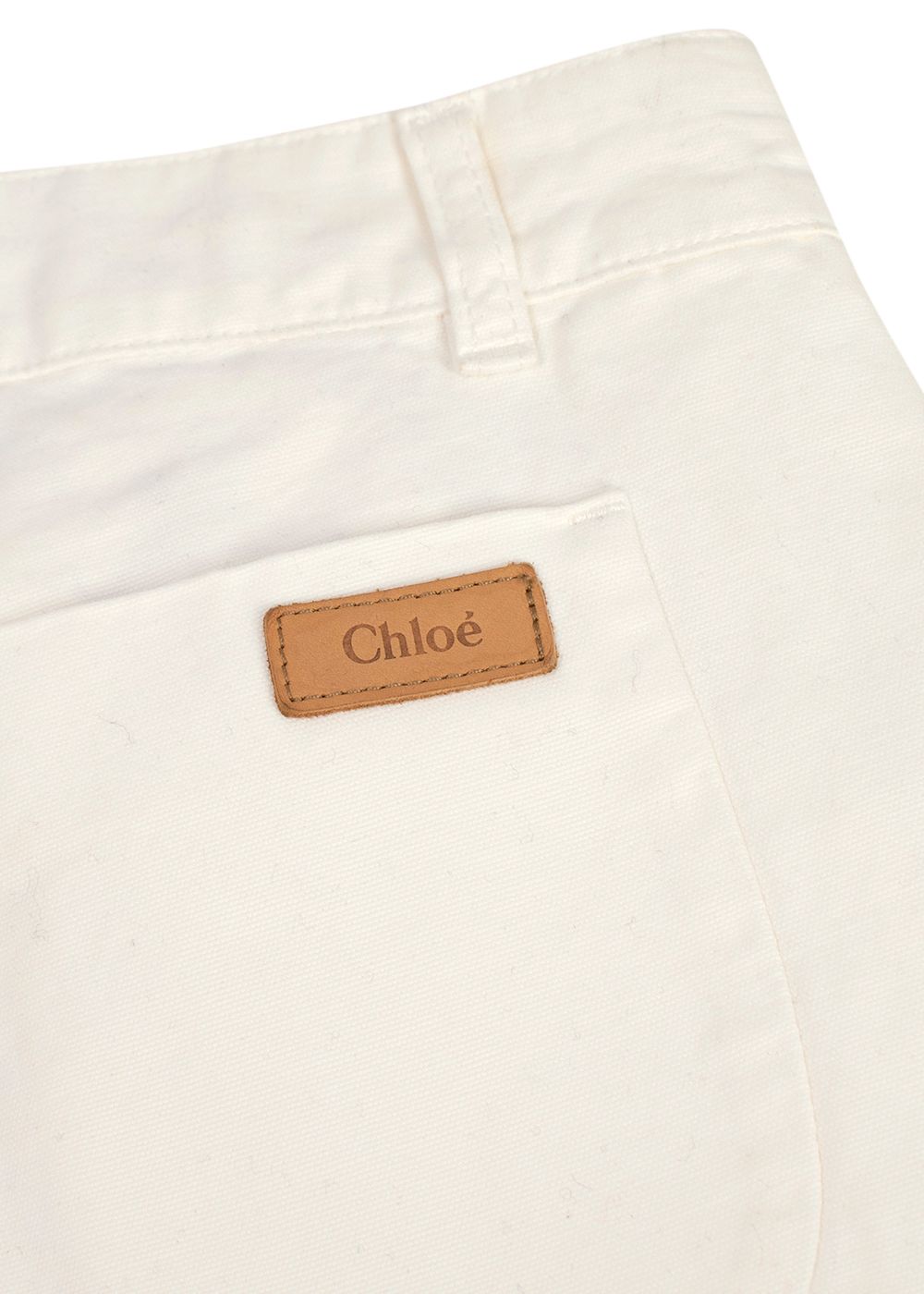 Chloe White Wide Leg Jeans Size XS