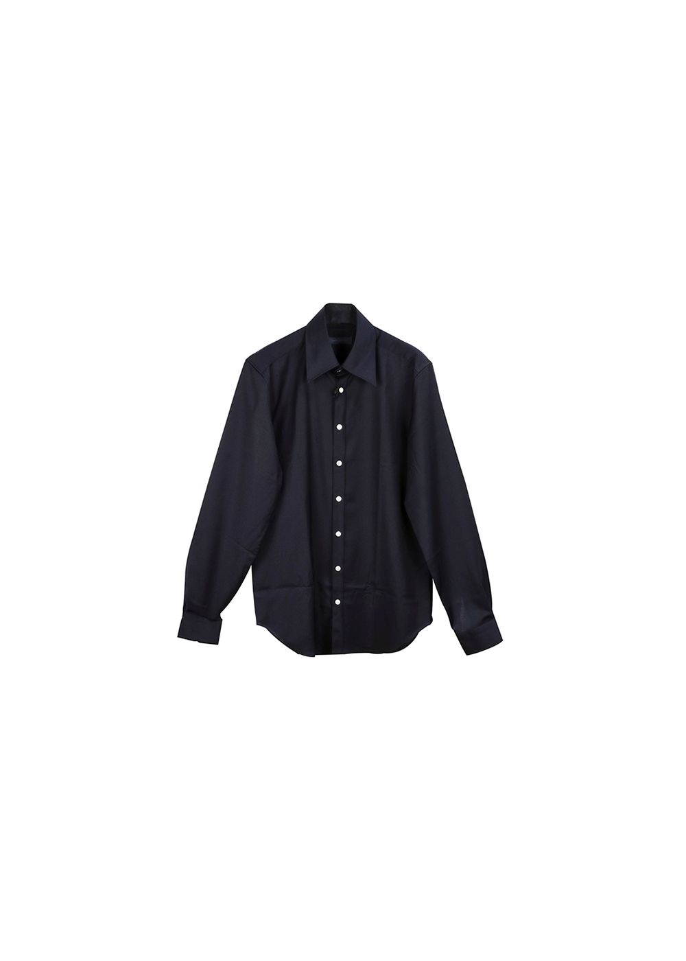 Men's Thom Sweeney Black wool shirt Size 17