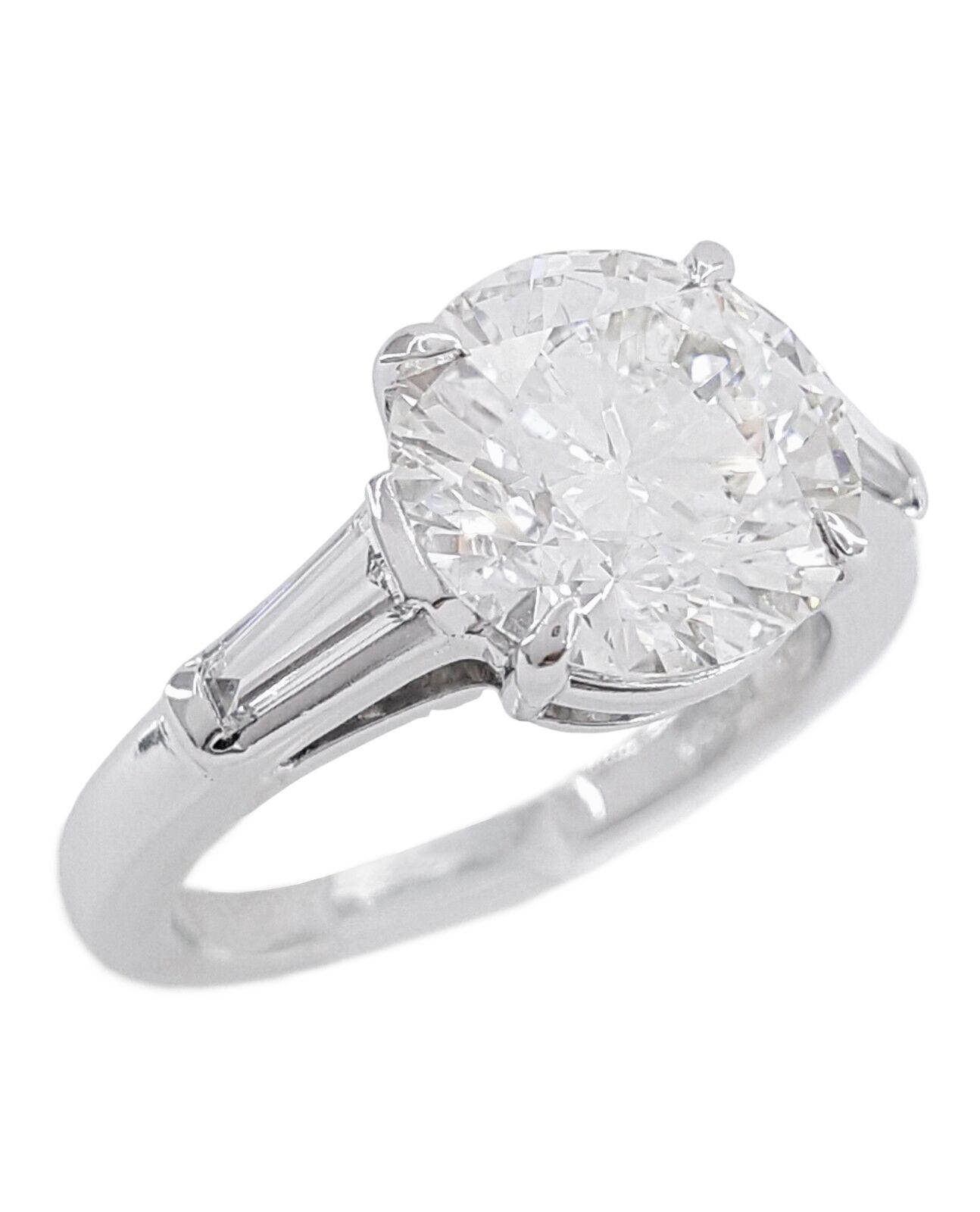 Verde 2ct IGI Certified Lab Grown Round Cut Diamond Ring Silver k white gold/lab-grown diamond