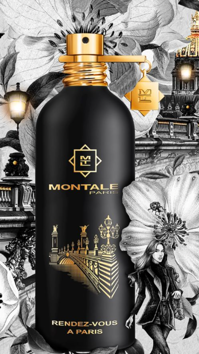 Montale Paris Rendez-Vous A Paris Eau De Parfum,100ml black eau de parfum