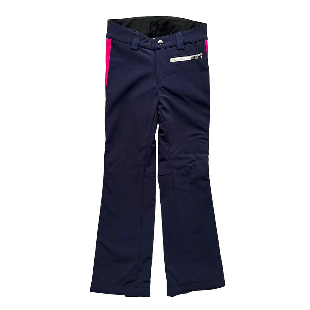 Boys Preowned Bogner Kid's Navy Ski Trousers Size 9 Years Navy/Pink/White polyester