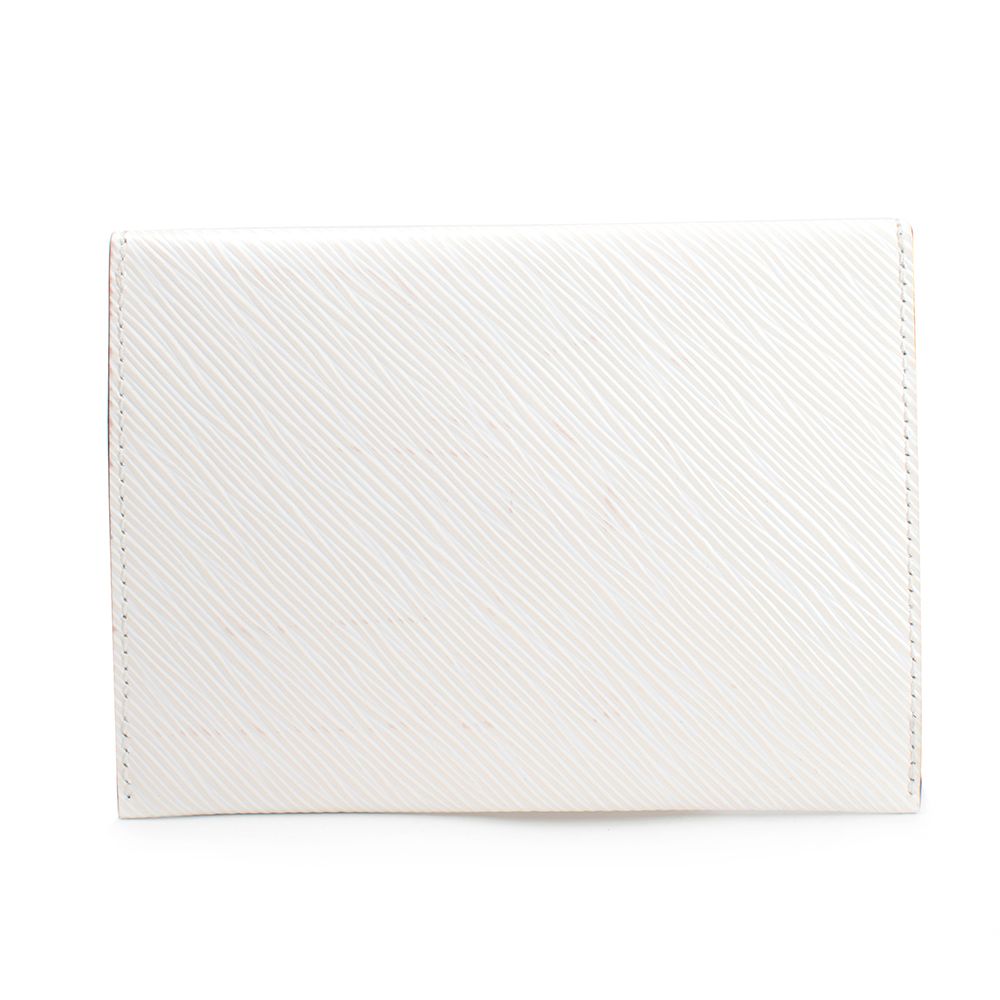 Preowned Louis Vuitton White Epi leather Kirigami Pouch