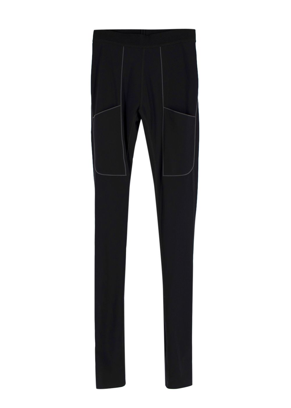 Coperni Black C+ Zipped Trousers Size S spandex