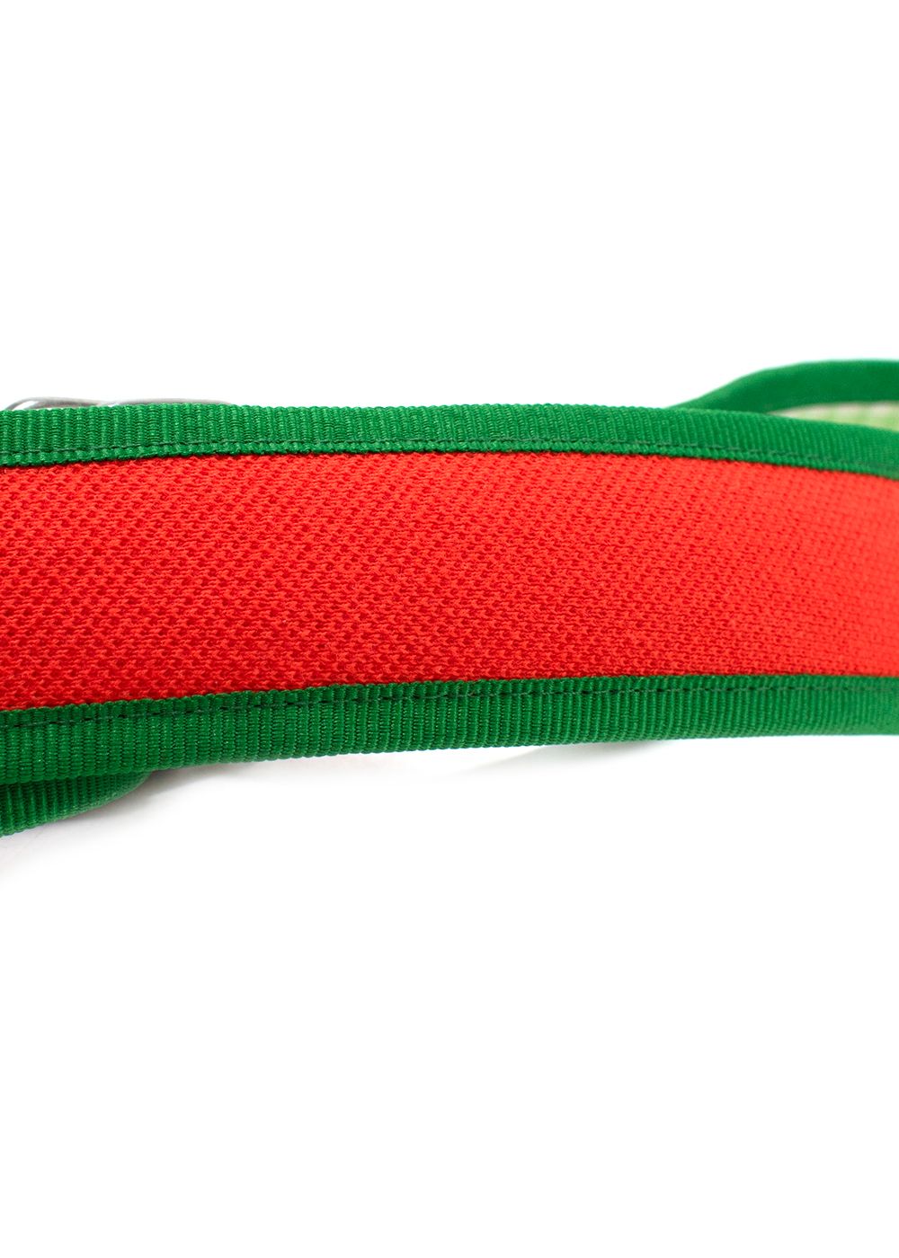 Escadrille Orange and Green Fabric Belt polyester