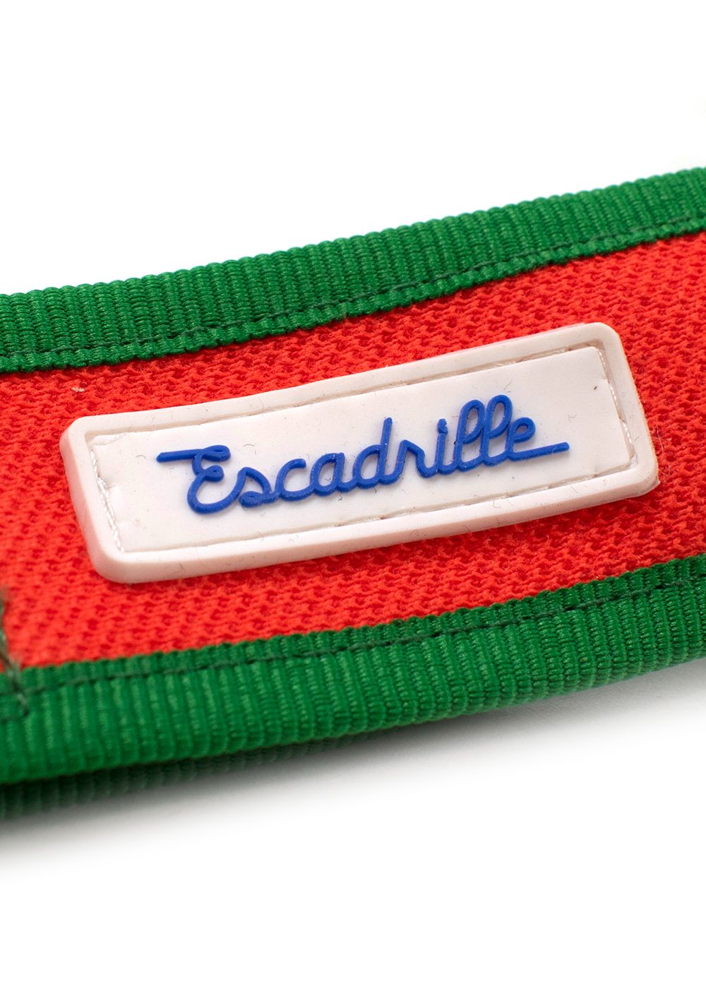 Escadrille Orange and Green Fabric Belt polyester