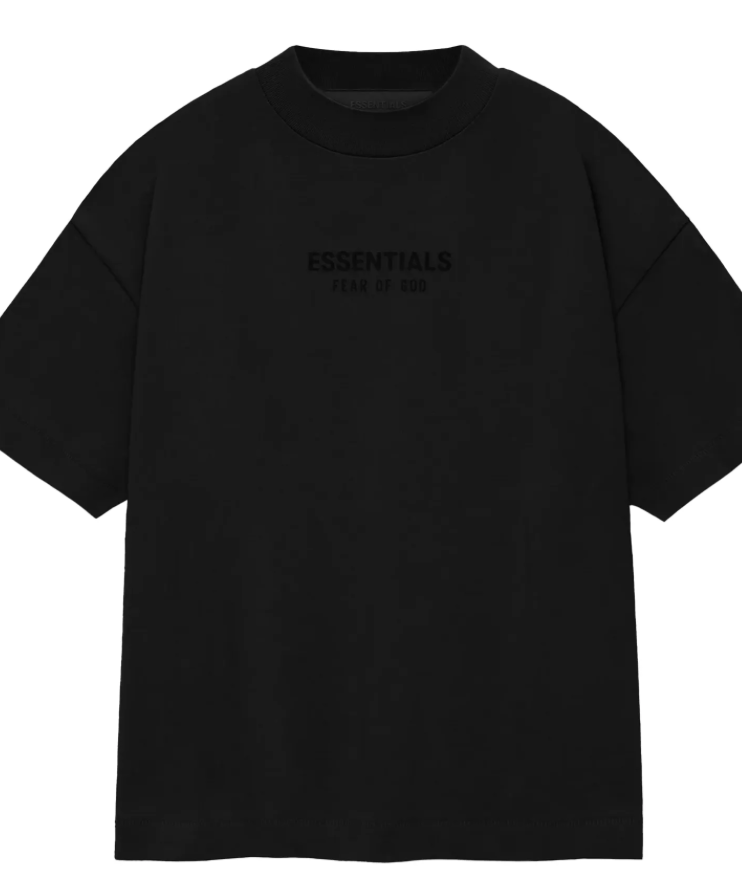 Men's Fear of God Essentials Black T-shirt Size M cotton