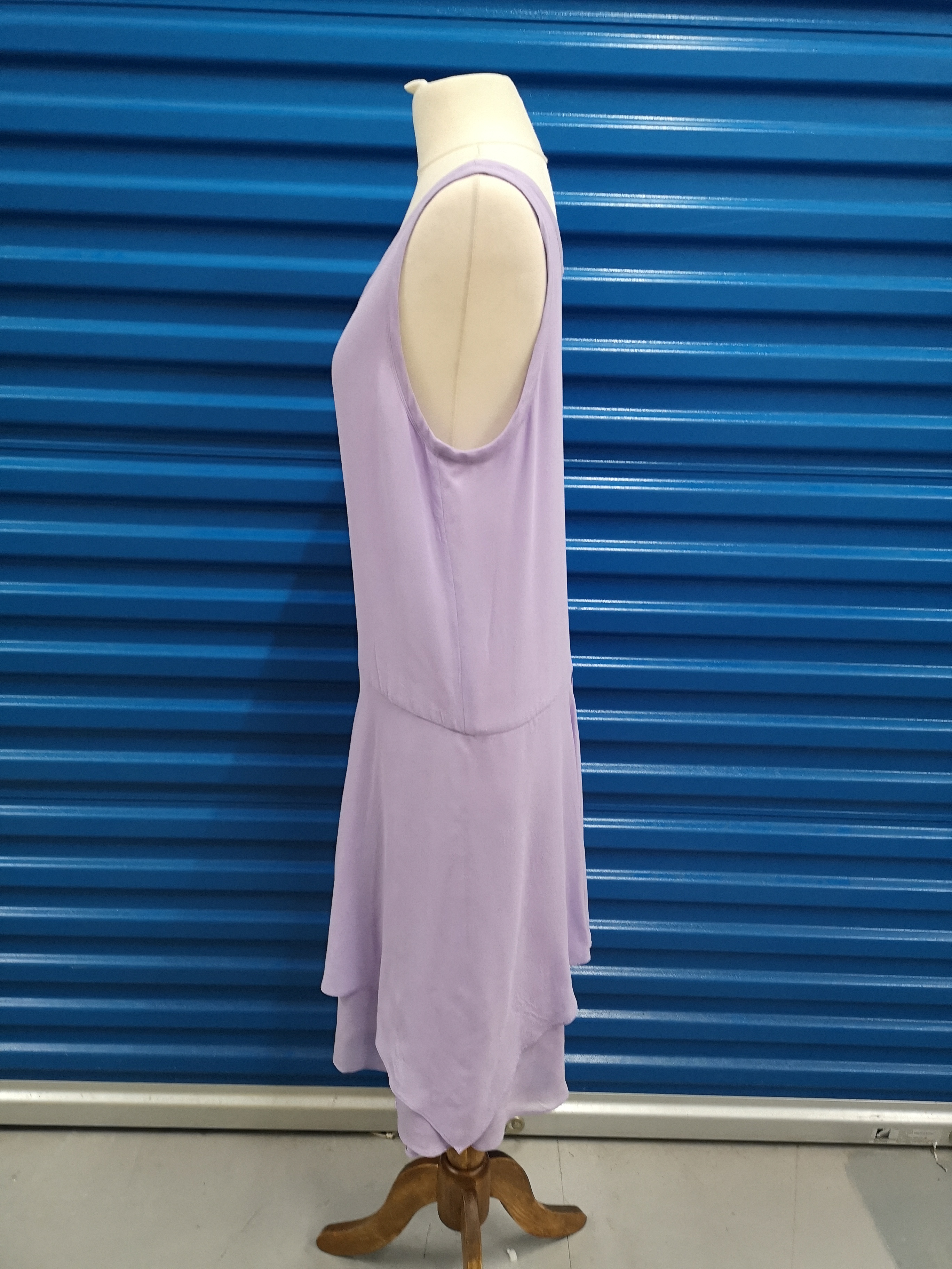 Joseph scoop-neck lilac dress Size M