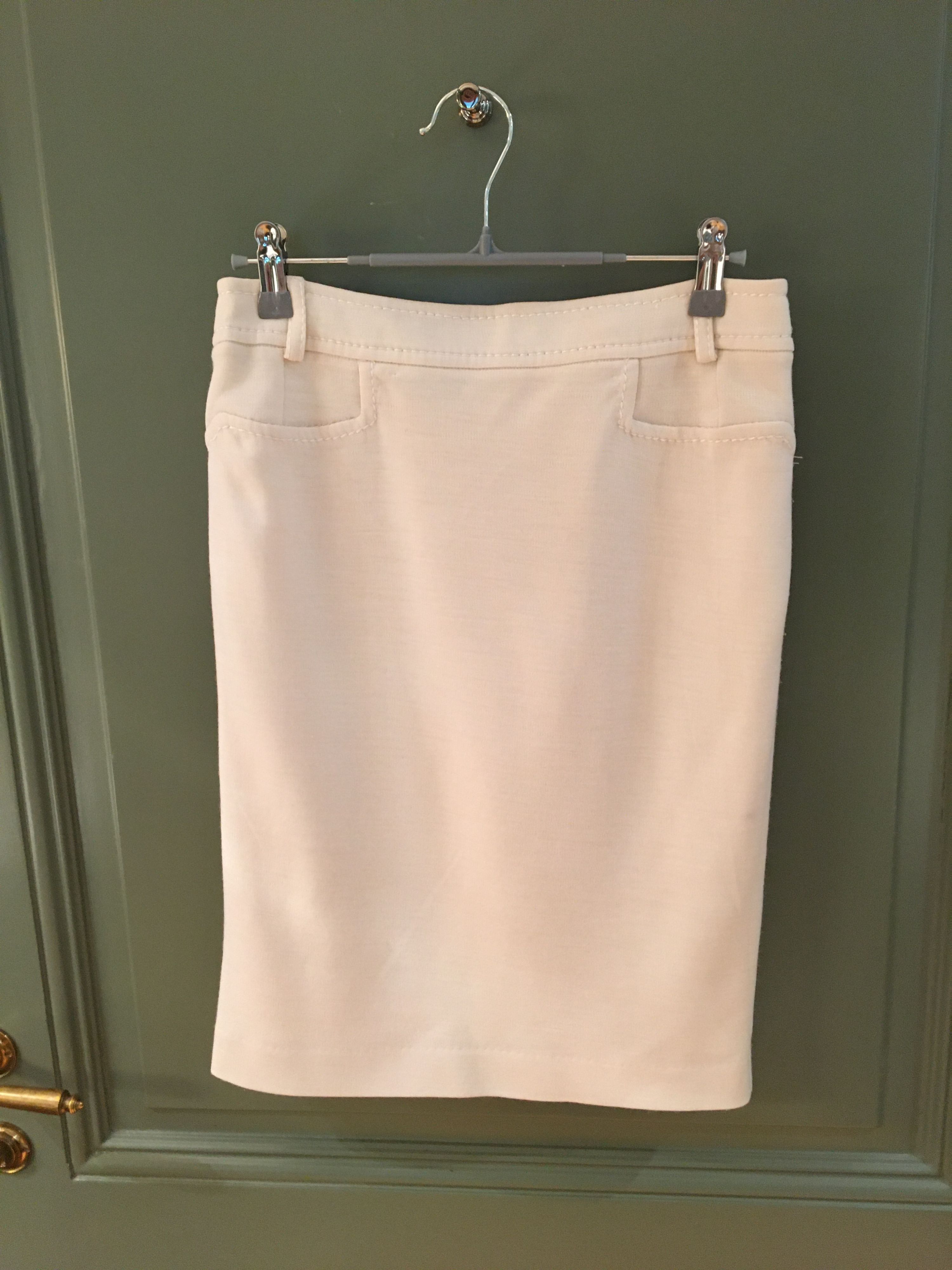 Preowned Dior Jersey Off-white Skirt Size S off white mixed