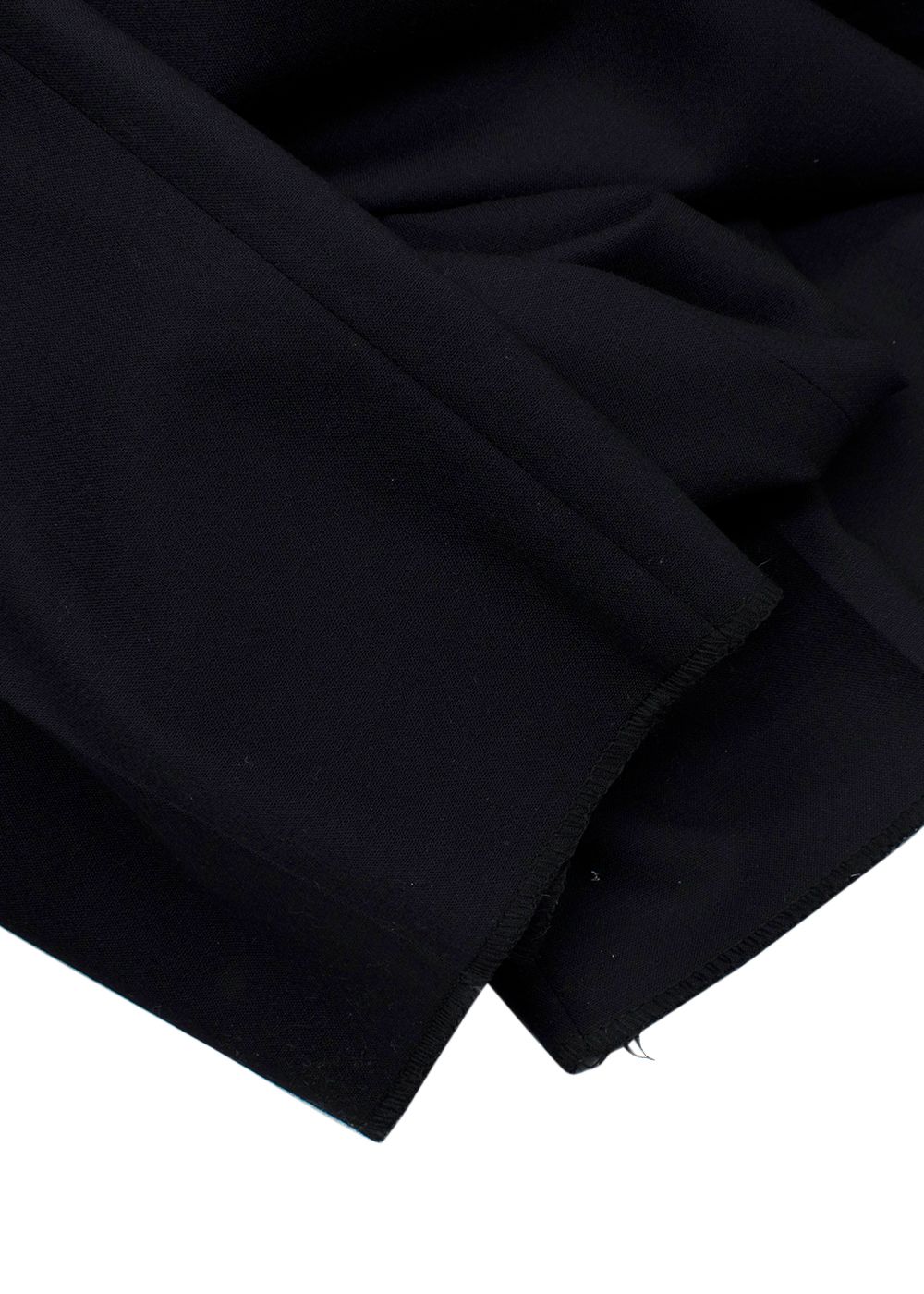 Men's Tom Ford Navy Tailored Wool Trousers Size XXL Navy Blue wool/elastane