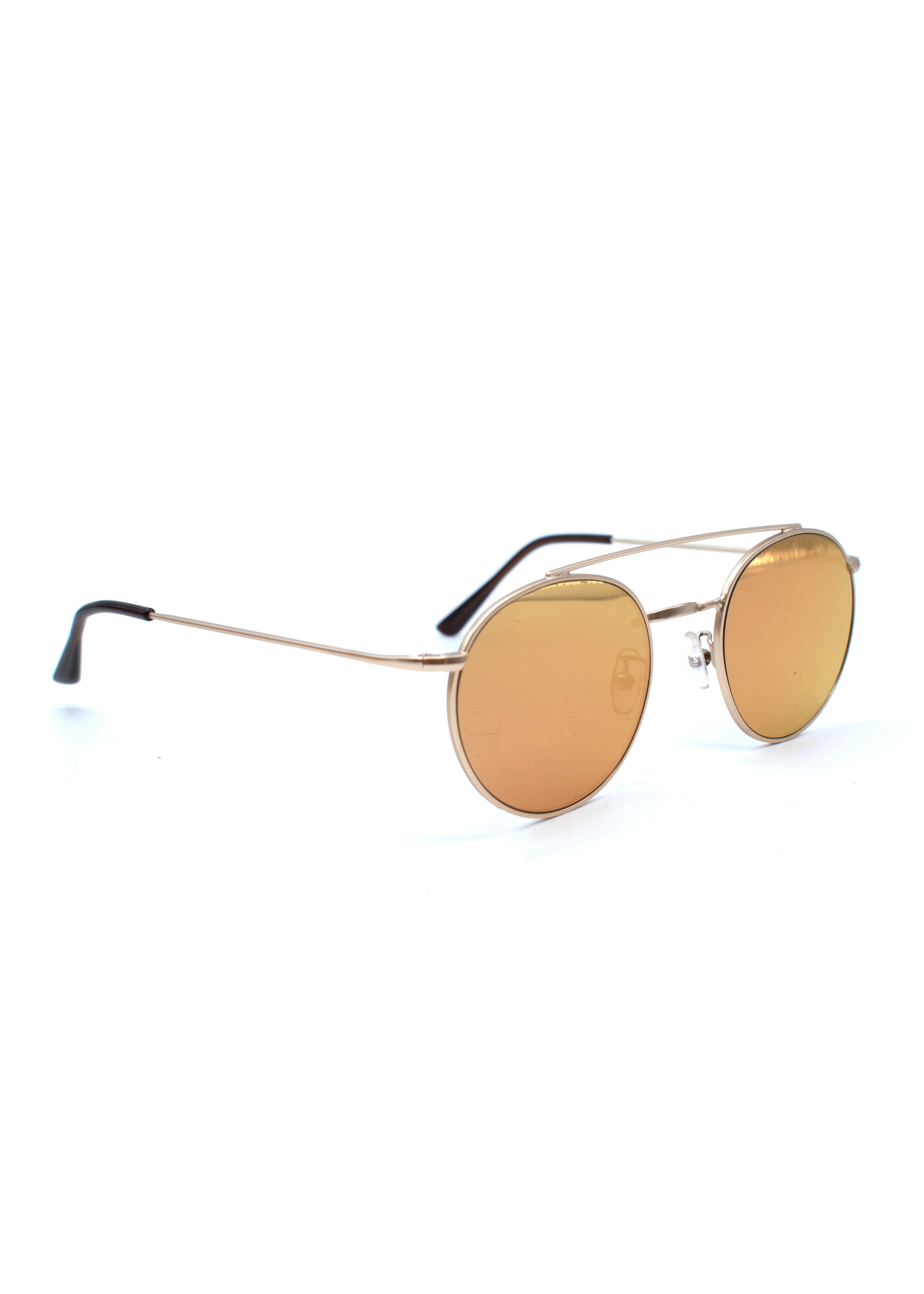 Preowned Vionnet Rose Gold Aviator Sunglasses metal