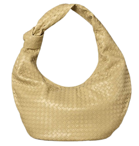 Bottega Veneta Maxi Intrecciato Jodie Yellow beige leather