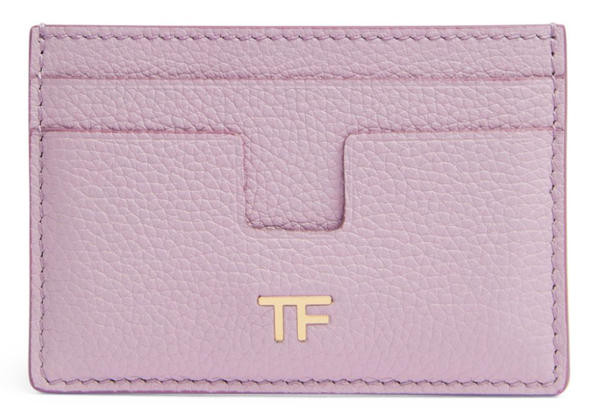 Tom Ford Lilac Card Holder leather