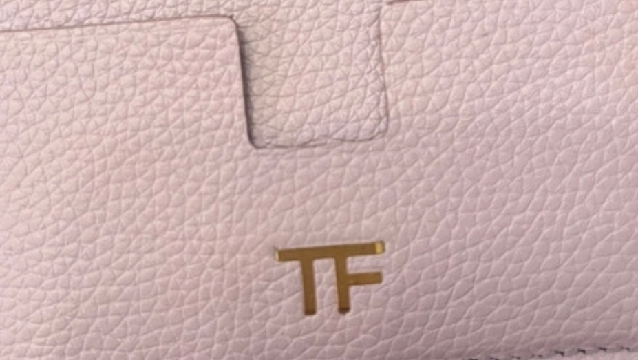 Tom Ford Lilac Card Holder leather