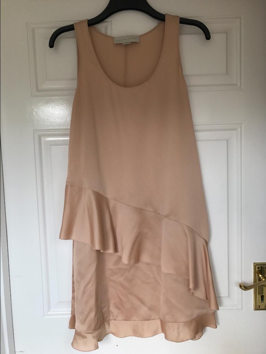 Stella McCartney Nude Silk Dress Size XS