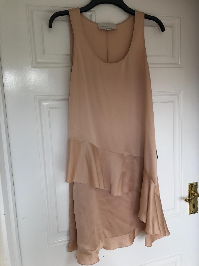 Stella McCartney Nude Silk Dress Size XS