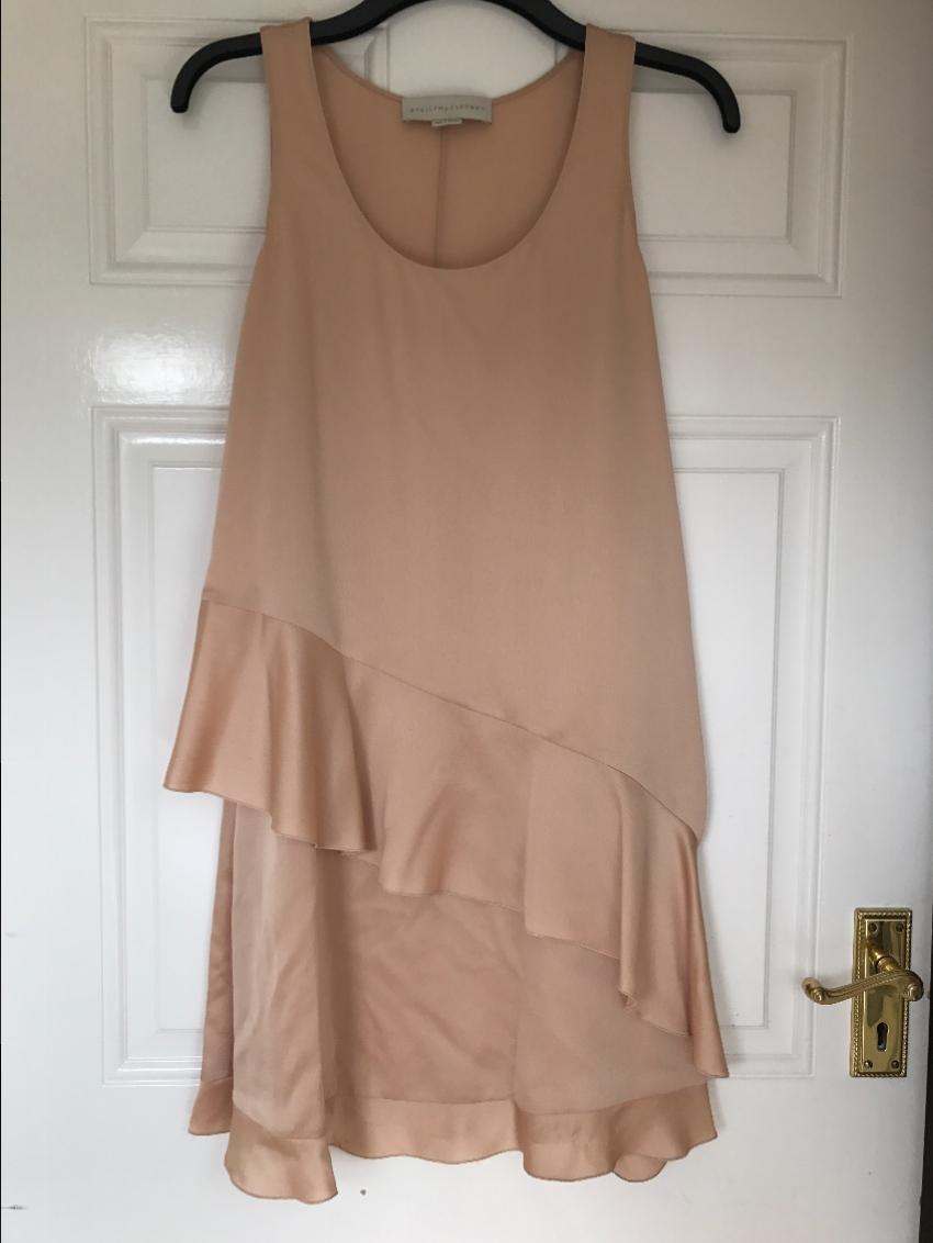 Stella McCartney Nude Silk Dress Size XS