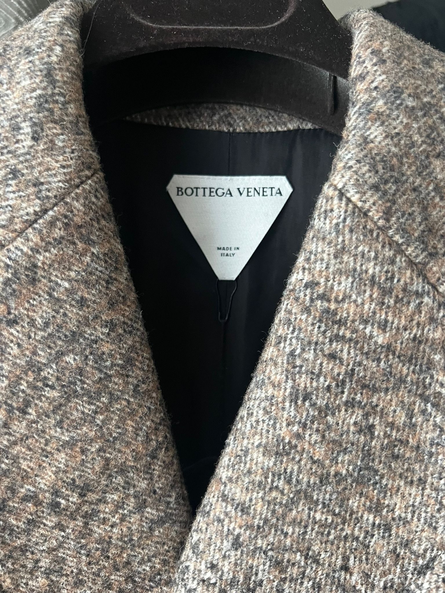 Bottega Veneta Double Breasted Wool Blazer Size S Brown