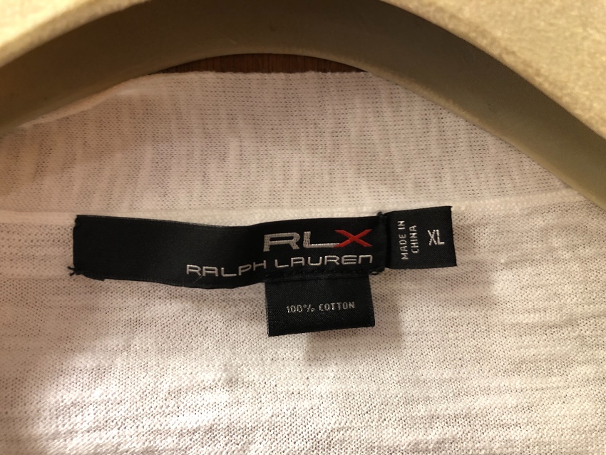 Preowned Ralph Lauren RLX White Cotton Cardigan Size XL