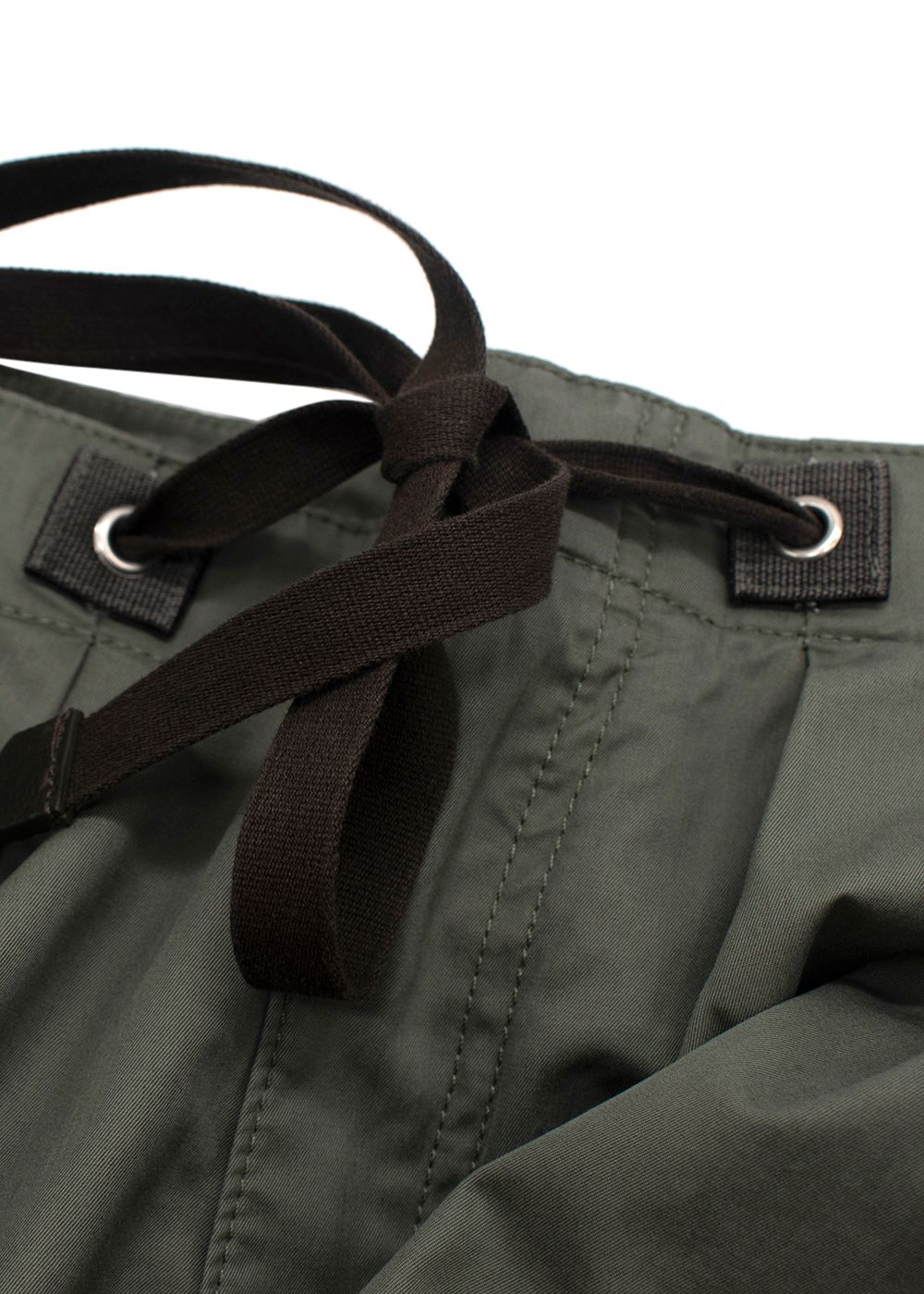 Men's Tom Ford Khaki Cotton Cargo Trousers Size M 100% Cotton