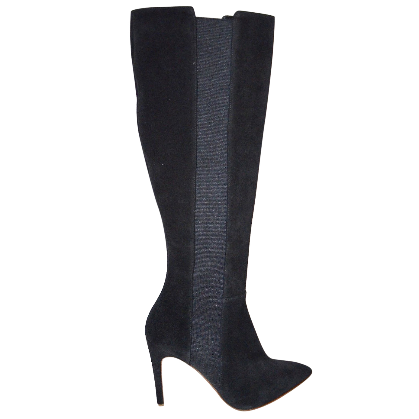 Rupert Sanderson Adrienne Black Suede Knee Boots Size 37