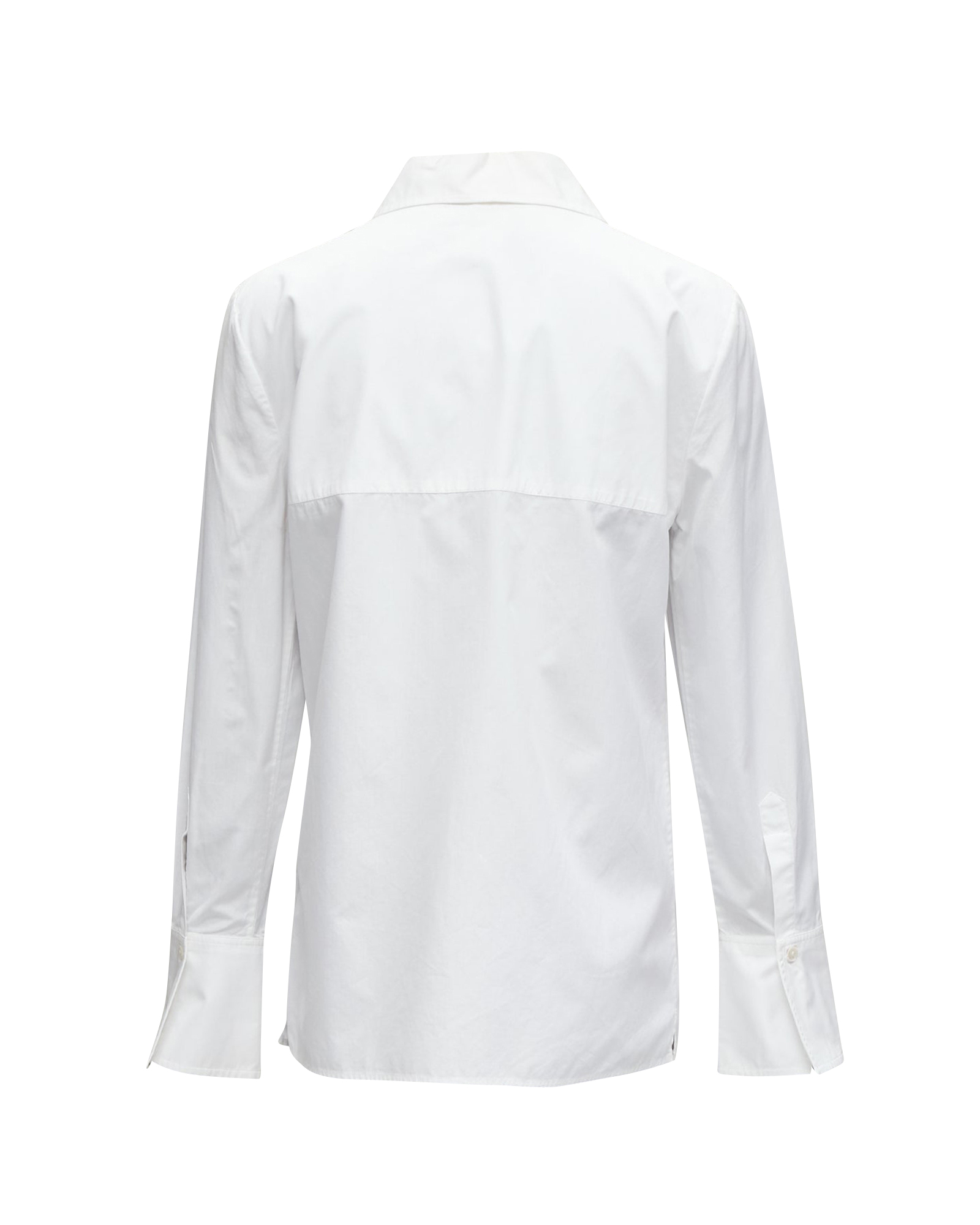 Gucci White Wide Collar Shirt Size XS