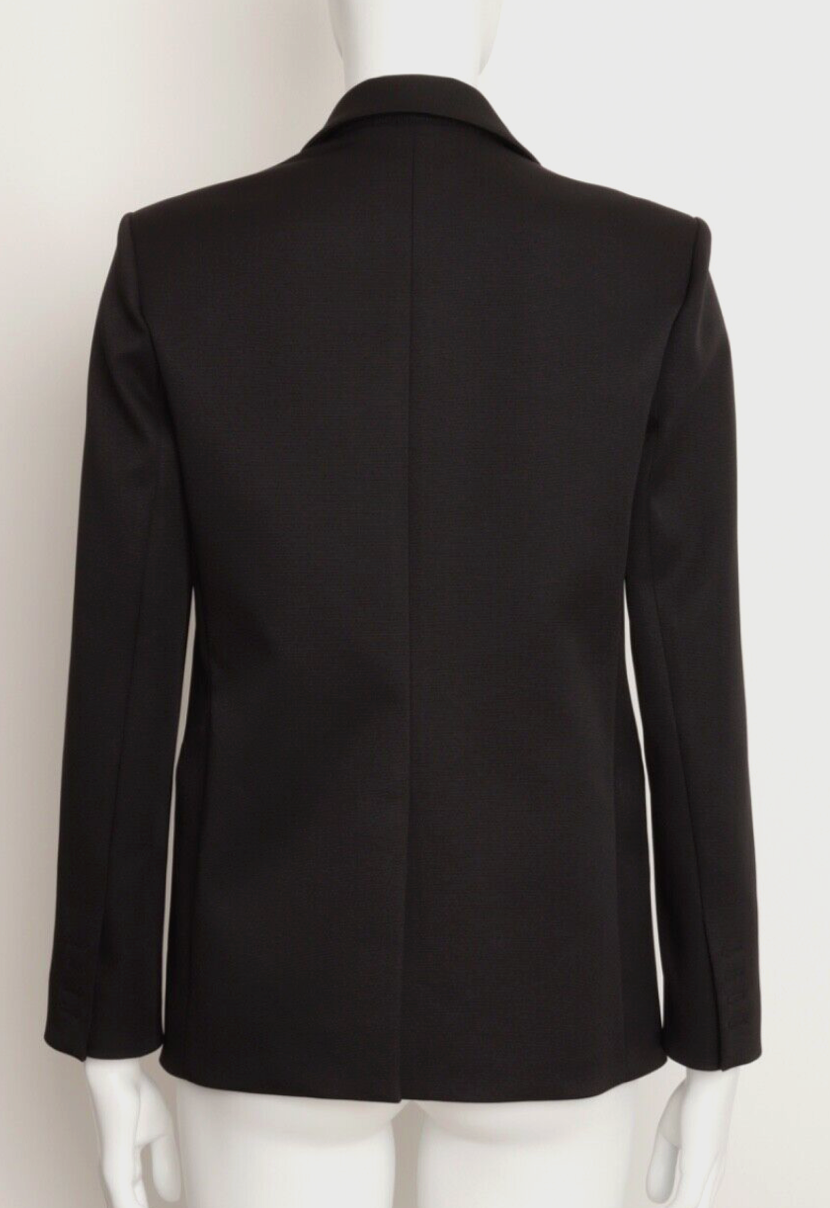 Khaite Black Joan Single Breasted Blazer Size S polyester