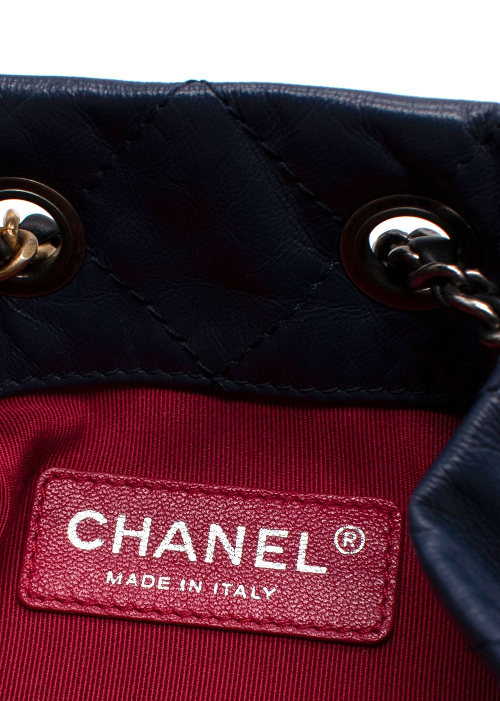 Chanel Blue Mini Gabrielle Backpack